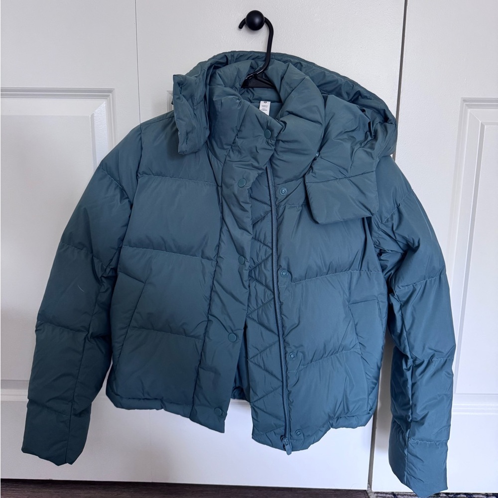 Lululemon Wunder Puff 600-Down-Fill green puffer jacket